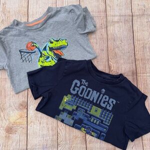 Lot of 2 Boys' Graphic T-Shirts Size 8